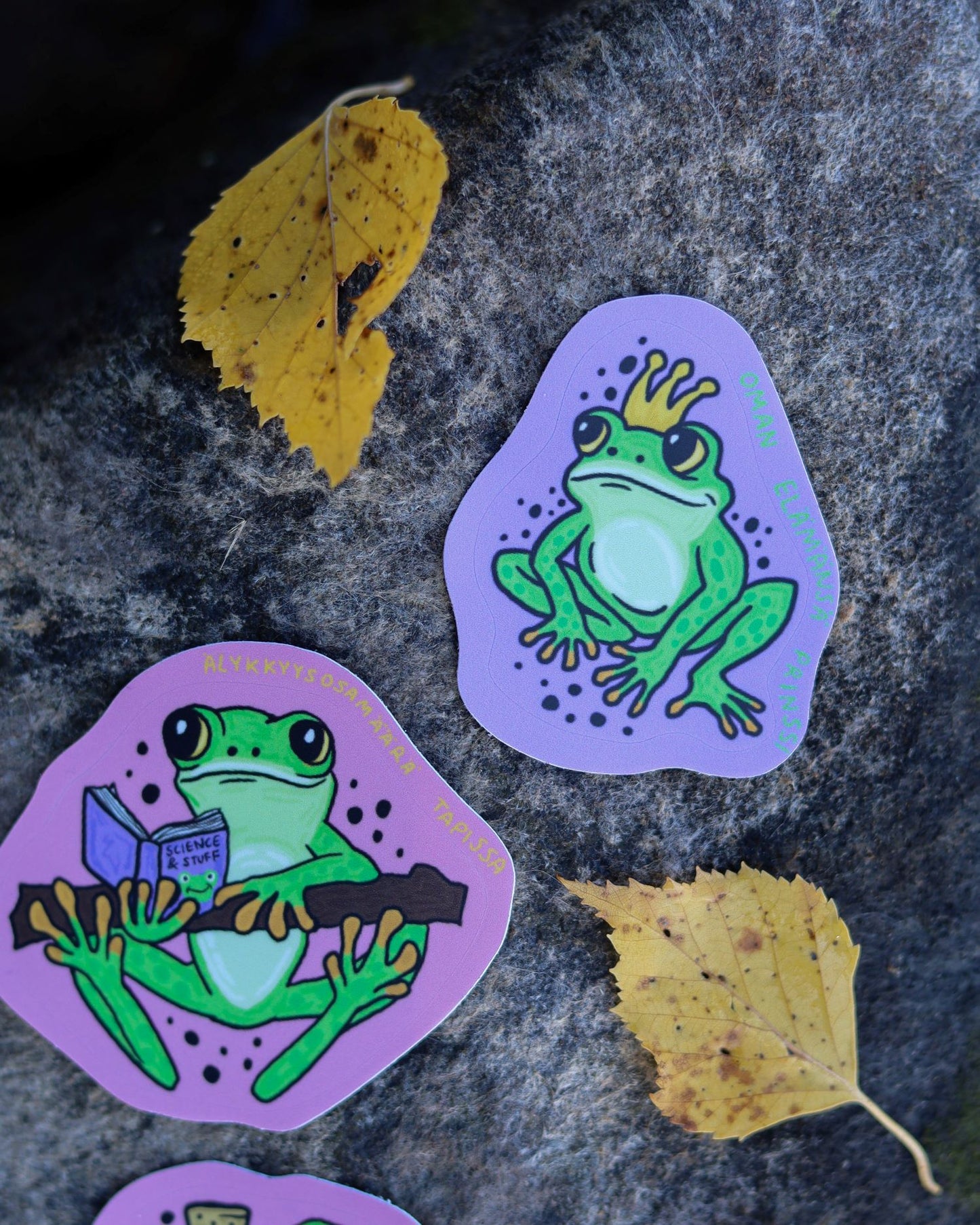 Villiintyneet sammakot -irtotarrapaketti