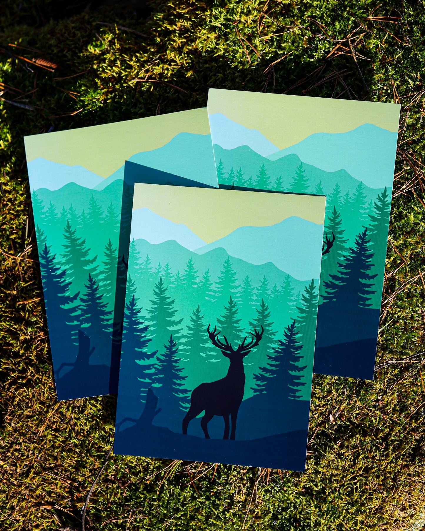 Hämärän kulkija -printtikuva